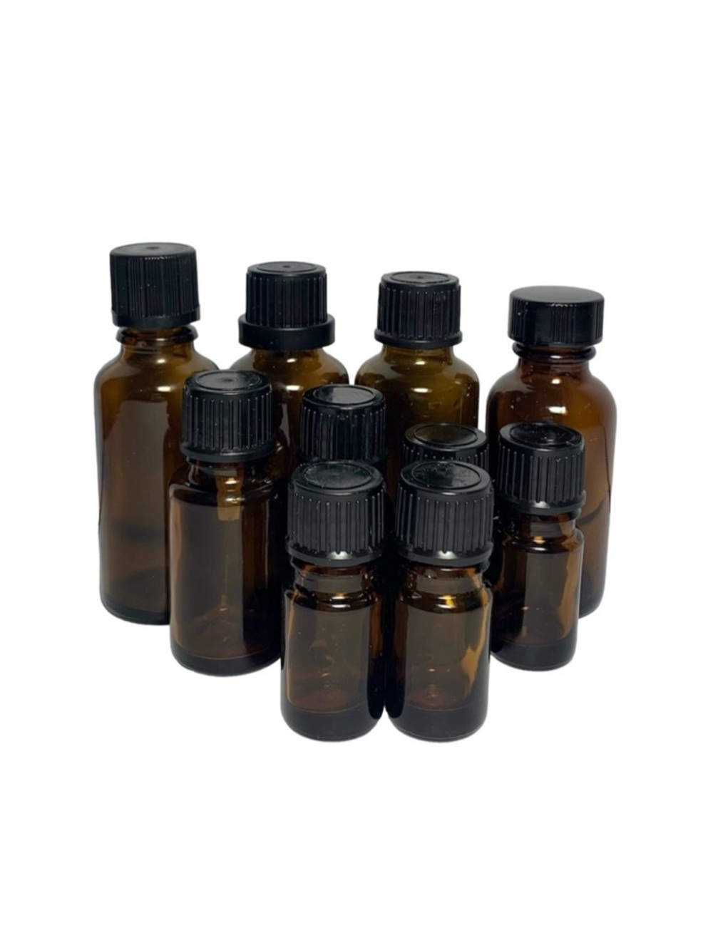 🎒 BTS SALE 📚    10 Empty Essential Oil Amber Bottles
